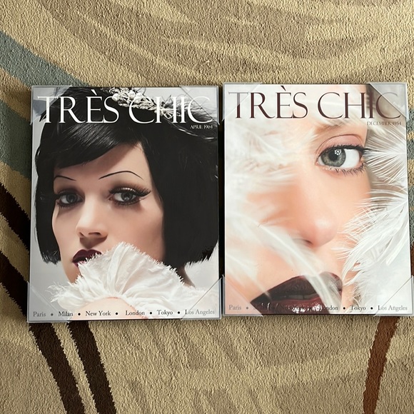2 Tres Chic Magazine Cover Wall Hangings - Picture 1 of 1